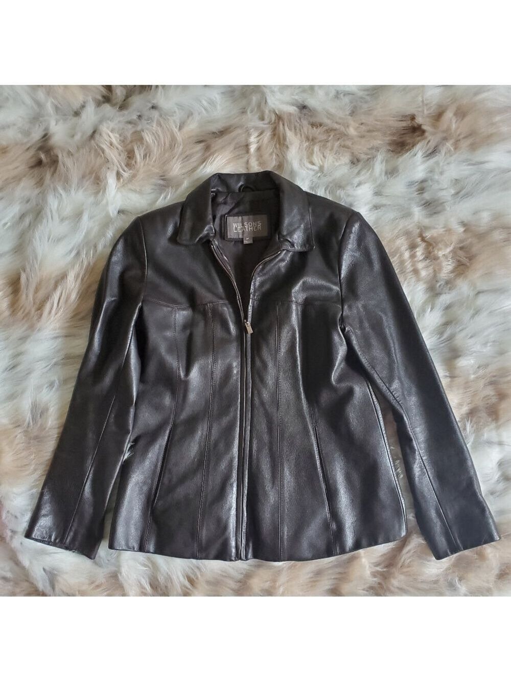 Wilson Leather Jacket Brown
